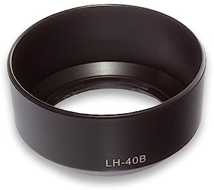 vhbw Pare-Soleil Compatible avec Olympus M.Zuiko Digital 45mm 1:1,8 Objectif 37mm - Cache Noir, Plastique, Rond - Remplacement pour LH-40B