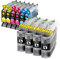 ESMONLINE 10 komp. Druckerpatronen als Ersatz zu Brother LC-223 für MFC-J4420DW J4620DW J4625DW J5320DW J5620DW J5625DW J5720DW J880DW J680DW J480DW DCP J562DW J4120DW (10er Set) LC223