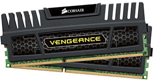 Corsair CMZ4GX3M2A1600C9 Vengeance 4 GB (2 x 2 GB) DDR3 1600 Mhz C9 XMP Performance Memory Kit - Black