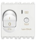 Vimar Serie Arke opaco – interruttore differenziale 1 polo + neutro C16 10 mA bianco