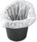 5 Star 465136 381 x 610 x 610 mm 28 Gauge Office Bin Liners, Pack of 1000, White