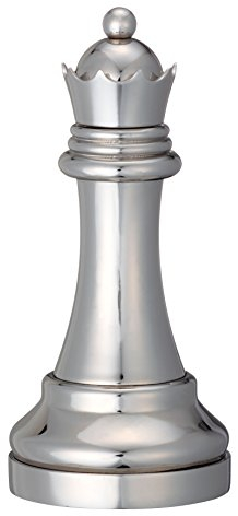 Hanayama Chess Queen Puzzle, Silver Queen Chess Puzzle, Metal, Age 8+