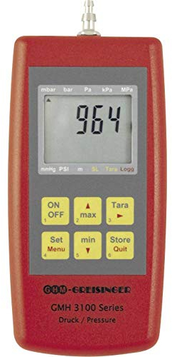 Manometer Greisinger GMH3161 – 12 Druck der Luft Gas nicht aggressiven Gas korrosiven 0 bis 1.3 Bar