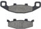 AHL Motorrad Bremsbeläge Hinten FA129 für ZR 1100 A1-A4 Zephyr 1992-1995/ZR 550 B2-B6 Zephyr 1991-1999