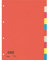 Bene 97410 Register Blanko, Karton, farbig sortiert, 5 Stück