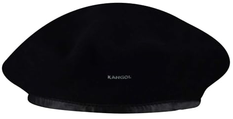 Kangol Damen Baskenmütze Wool Monty, Schwarz, M