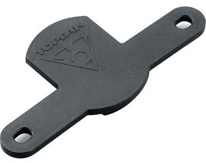 Topeak Rücklicht-Halterung für Rohrträger & MTX Beam Racks für Radfahren Portabilität Zubehör Erwachsene Unisex Schwarz (Schwarz), 80mm/8.5cm