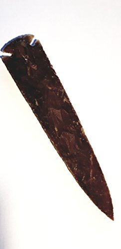 Große Pfeilspitzen/Speerspitzen bis 25cm Steinzeit Nachbau (21-23cm)