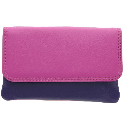 Visconti Leder Regenbogen-Kollektion Tahiti, Geldbörse RB99 Baya Multi