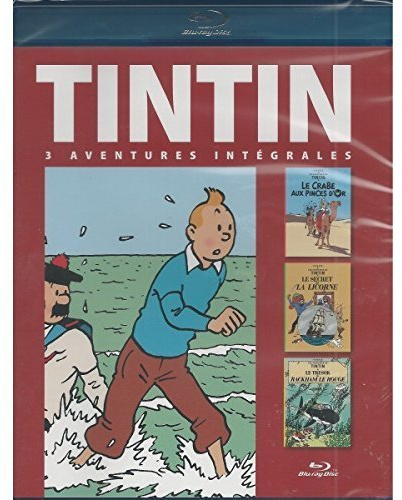 Tintin V3 : Secret de la Licorne + Tresor de Rackham le Rouge + Crabe aux Pinces
