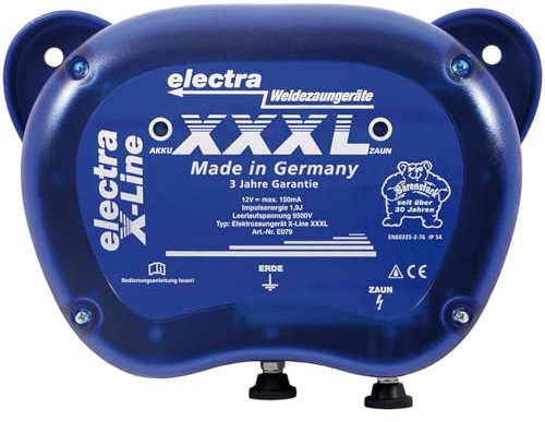 Electra X-Line XXXL Elektrozaungerät - 12V und 230V Kombigerät für den Weidezaun