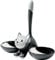 Alessi TIGRITO Katzennapf , grau