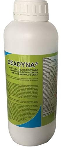 BL DEADYNA INSETTICIDA Liquido PIRETROIDE lt.1 per DISINFESTAZIONI da Insetti Volanti E STRISCIANTI