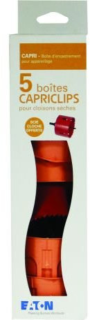 Capri CAP736905 Kit de Scie cloche avec 5 boîtes encastrement