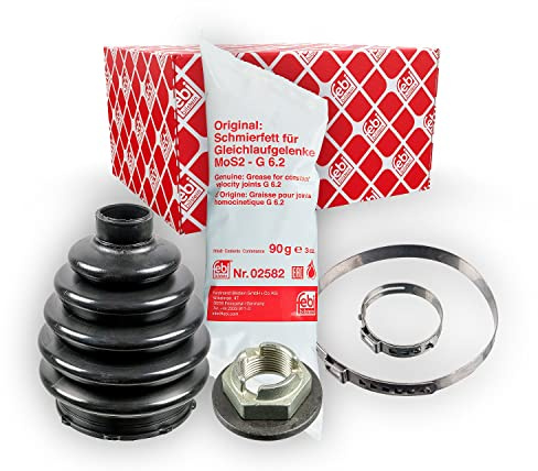 febi bilstein 01043 Achsmanschettensatz, 1 Stück | Kompatibel mit: FORD KA