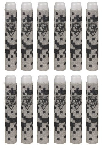 Nerf N-Strike Elite 12 Special Edition Elite Darts Pack, Grau