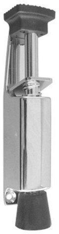 Frelan Hardware Pol Chrome Foot Operated Door Holder 120mm x 24mm IA4306PC