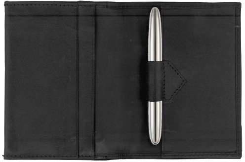 Fisher Space Pen Bullet chrom im Echtlederetui