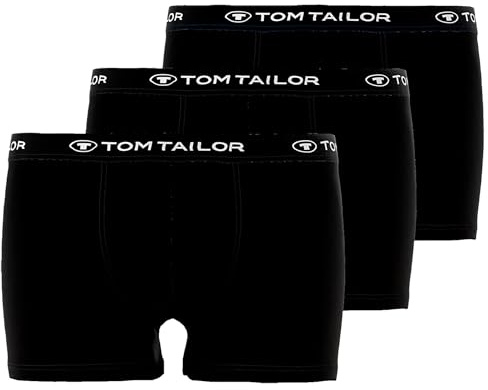 Tom Tailor Underwear Herren Retroshorts Hip Pants, 3er Pack