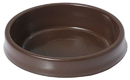Fort Fasteners® Castor Cups, Large 60mm (2.5/8 Inch) Brown Premier 4 Castor Cups