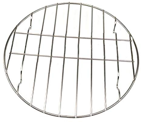 Sharplace Grille De Barbecue En Acier Inoxydable Gril De Cuisson Bbq Remplacement Rond, 25cm