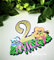 Happy Birthday MOANA PERSONALISED cake topper Any name Any age (Pink Name)