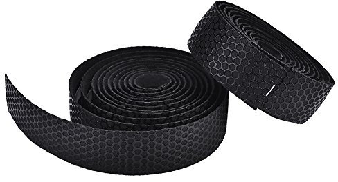 VGEBY1 Universal Anti Rutsch Klebeband für Rennrad Mountainbike Lenker Lenkstange (Schwarz)