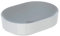 Geberit VariForm Aufsatzwaschtisch elliptisch, 550x400mm, ohne Hahnloch, ohne Überlauf, Farbe: Weiß, mit KeraTect - 500.774.00.2