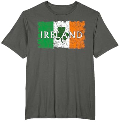 Irlande Shamrock St Pattys Day Drapeau irlandais St Patricks T-Shirt