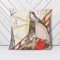 Big Box Art Court Lady with a Fan by Yashima Gakutei - Cushion Cover Throw Pillow with Insert for Sofa Chair Bed - Double-sided - 40x40 cm