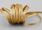 50 m x 3 mm Satinband GOLD (634) doppelseitiges Schleifenband aus Satin ohne Draht goldenes Geschenkband Deko Band double face Dekoband Dekorieren Kordel Basteln