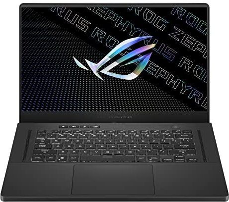 ROG Zephyrus G15 Ultra Slim Gaming Laptop, 15.6” 165Hz QHD Display, GeForce RTX 3080, AMD Ryzen 9 5900HS, 16GB DDR4, 1TB PCIe NVMe SSD, Wi-Fi 6, Windows 10, Eclipse Gray, GA503QS