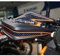 labelbike - 3D Aufkleber für Motorrad Handschützer Dekorationen und Schutz aus Kunstharz kompatibel mit KTM 1290 Super Adventure S und R (2021-2024) Farbe Carbon-Orange