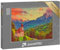puzzleYOU: Puzzle 1000 Teile „im Kunst-Stil von Franz Marc - Watzmann mit Kirche Maria Gern - Puzzle-Kollektion Künstler & Gemälde“