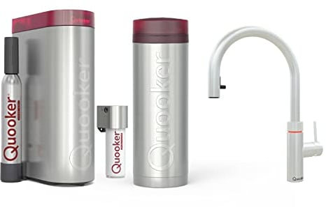 Quooker PRO3 & CUBE | Flex RVS (Voll-Edelstahl) inkl. Cube-Filter