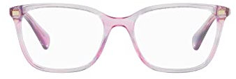 Ralph Lauren 0RA7142 Brille, glänzend gestreift, Rose, Größe 52, Unisex, Erwachsene, Shiny Striped Rose