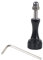 FEICHAO M5 x 18 largo/corto Perilla Perno Tornillo de tuerca con llave Compatible con cámara de acción GoPro (mango largo)