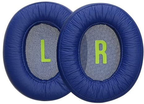 kwmobile 2X Ohrpolster kompatibel mit JBL JR 460NC Polster - Kopfhörer Polster aus Kunstleder für Over Ear Headphones