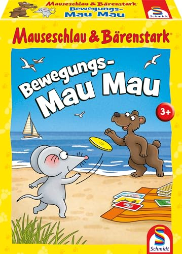 Schmidt Spiele Mauseschlau & Bärenstark, Bewegungs-Mau Mau