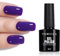 TOMICCA UV Nagellack Lila, 8ml Rosa Gel-Nagellack, UV LED Soak Off Manicure Gel Lacquer Varnish