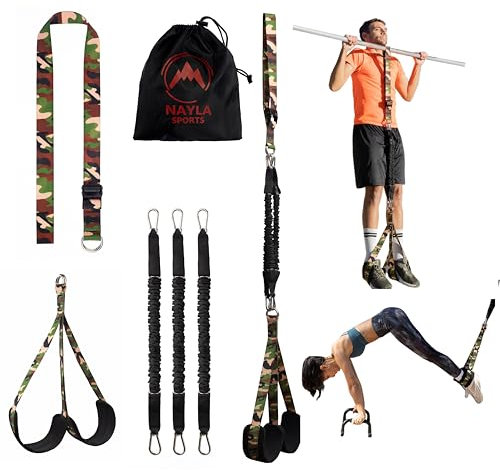 Bandas para Dominadas, Cinta Elastica Dominadas, Musculación, Gomas Elasticas Calistenia, Pull Up, Fitness Workout, Ejercicio en Casa, Correas de Asistencia Resistente y Ajustable