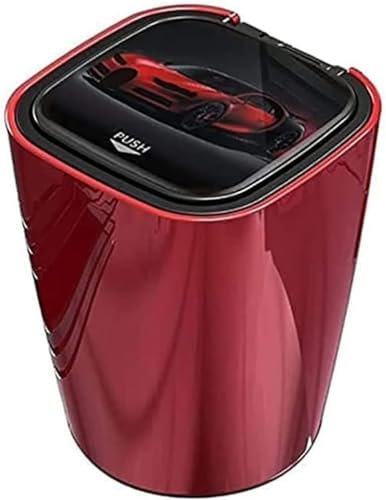 Xjjhyl Aschenbecher Auto für Seat Arona Ateca Ibiza Leon Tarraco, Auto Aschenbecher mit leuchtender Öffnungsknopf, rauchfreien Aschenbecher mit Deckel, Tragbarer Edelstahl Aschenbecher mit LED Licht