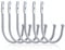 XMDROU 6 PCS Gardinenhalter Raffhalter für Vorhänge Vorhanghalter Wand Vorhangbinder Vorhanghalterungen U-Form Vorhang Raffhalter für Gardinen (Weiss)