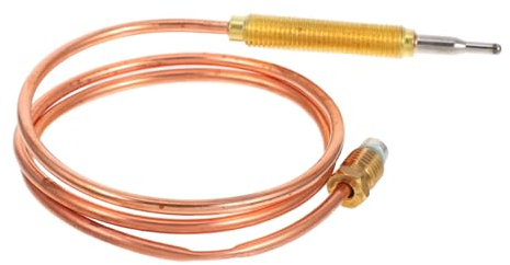 MOTHNUR Gasheizthermoelement Für Kaminheizgeräte Thermoelement-Sensor Für Pellet Und Gasheizungen Sicher Und Energieeffizient Für Wohnräume Und Schnelle Wärmeentwicklung