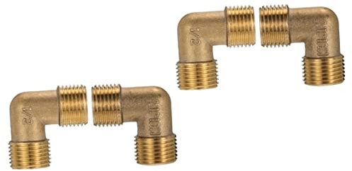 Cabilock 2 Sätze Wasseranschluss Teiliges aus Hochwertigem Praktisch Langlebig Einfache Installation für Wasserleitungen Duschschläuche