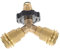 MERRYHAPY Splitter per Bombola Gpl Connettore Tee per Facile Installazione per Riscaldamento Compatibile con Serbatoi