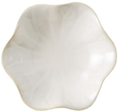 FashionCha Coupelle à Bijoux Plat de Service Repose-cuillère de Cuisine Bol Décoratif Porte-Bracelets Polyvalente en Céramique Adaptée pour La Table de Chevet E