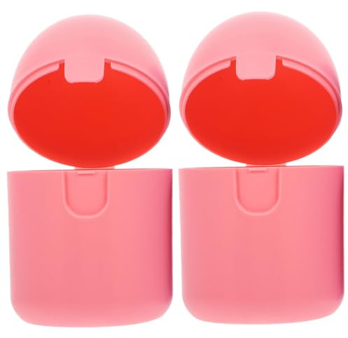 CONGARTENO 2 Stück Aufbewahrungskasten für Menstruationstassen aus Pp Material Kompakter Halter zur Hygienischen Reinigung und Aufbewahrung für Damenbedarf