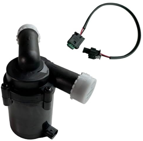 ISJRJF Pompes à Eau Pompe à Eau électrique 12V 9002514B, adaptée à la Pompe de Circulation Webasto Thermo Top CEZ Pompe à Eau Liquide Refroidissement(Pump with Connector)