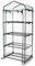 VERDELOOK | Serra a 4 Ripiani in Acciaio Verniciato con Telo Trasparente in PVC, 69x49x157 cm, Serra da Giardino e Balcone, Per Protezione Piante, Per Giardinaggio